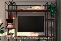 Bufet TV Besi Minimalis