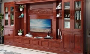 Keunggulan Bufet TV dari Kayu Jati Dibandingkan Material Lain Bufet TV dari Kayu
